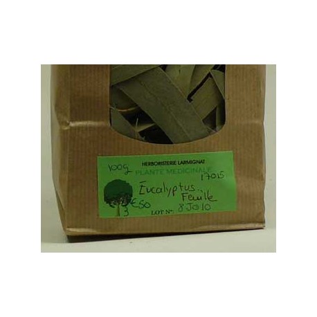 EUCALYPTUS BIO feuille paquet de 100 g