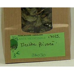 MENTHE POIVREE feuille paquet de 25 g