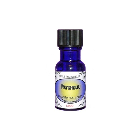 PATCHOULI BIO Pogostemon patchouli flacon de 15 ml