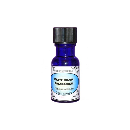 PETIT GRAIN BIGARADIER Citrus aurantium flacon de 15 ml