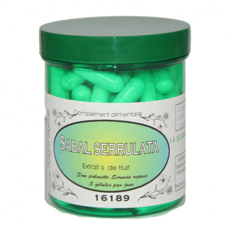 SABAL CERULATA extrait sec à 25% gélules à 450 mg