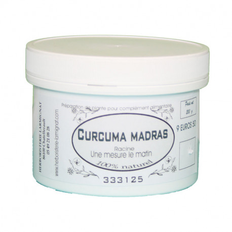 CURCUMA MADRAS  Plante poudre